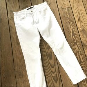 Joe’s Jeans White Skinny Jeans, Stretch